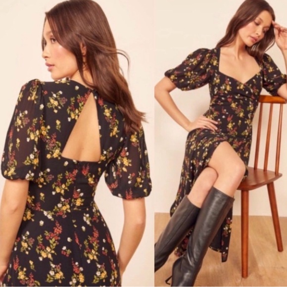 Reformation Wildflower Dress in Vionnette size 4